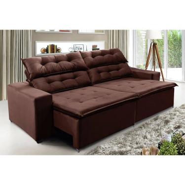 Imagem de Sofá Concepit 200cm Retrátil Reclinável  com Molas espirais - WS estofados