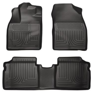 Imagem de Husky Liners - 98931 serve para Toyota Prius 2013-15 frente e 2º assento tapetes pretos