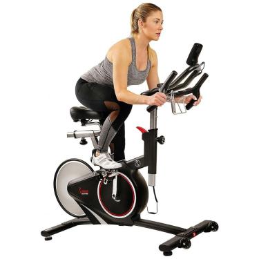 Imagem de Bicicleta Ergométrica com 13 Velocidades e Assento Ajustável, SUNNY HEALTH FITNESS SF B1709, Preto