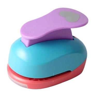 Imagem de oshhni Furador de papel, suprimentos para scrapbooking, furador de papel faça você mesmo, de papel para artesanato, papéis de festivais, jornais, fotos e, Coração