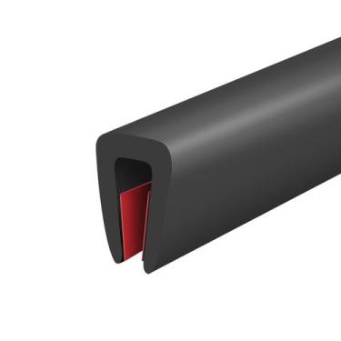 Imagem de Edge Trim Protalwell, autoadesivo EPDM, 20 pés, preto