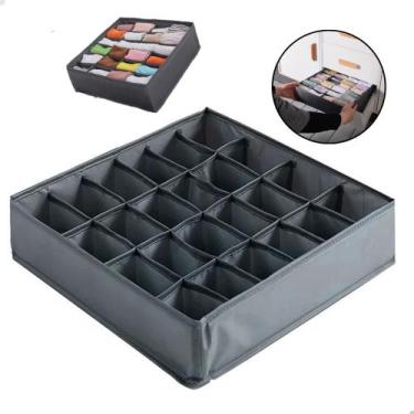 Imagem de Organizador Gaveta Multiuso 24 Divisórias Roupa Íntima Bom - porta cal