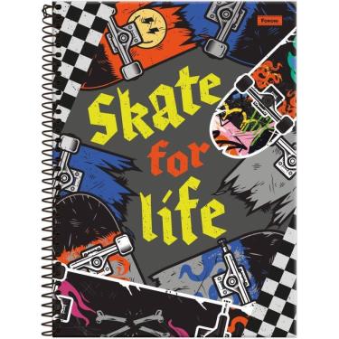 Imagem de Caderno 01x1 Capa Dura Drip 80fls 04 unid - Foroni