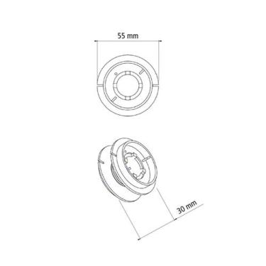 Imagem de Carretel 1 Fio de Nylon 1,8 mm Tramontina para Aparador de Grama com 5