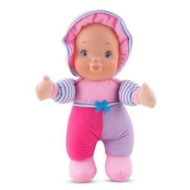 Imagem de Boneca Baby Pérola Rosa 30 cm Antialérgica - CTX