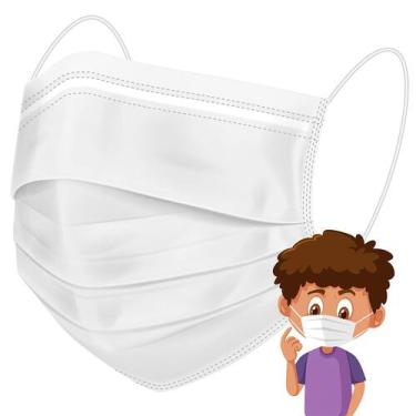 Imagem de Máscara Descartável Infantil Filtro Meltblown - 50 Un - Lorenzzo Lopez