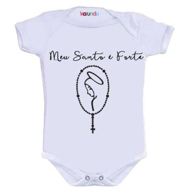 Imagem de Body Divertido - Meu Santo é Forte - KALUNDU KIDS, GG