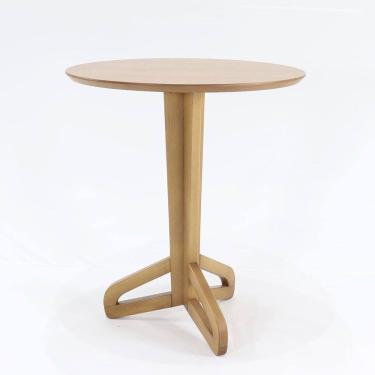 Imagem de Mesa Jantar Bistrô Siriú 92cm Redonda Madeira Amêndoa