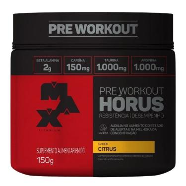 Imagem de Horus - Pré Treino (150g) Max Titanium