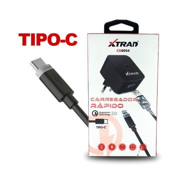 Imagem de Cabo com Fonte Carregador Turbo USB-C