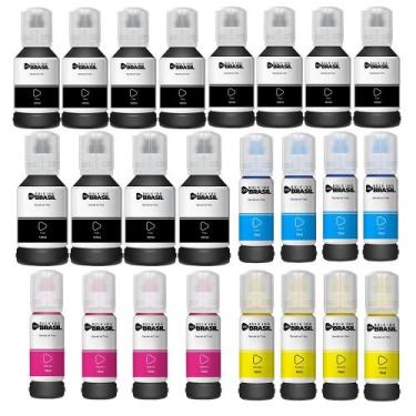 Imagem de Kit 24 Tintas Para Epson L4160 L4150 T504 L6171 L6161 L6191 - Bulk Ink
