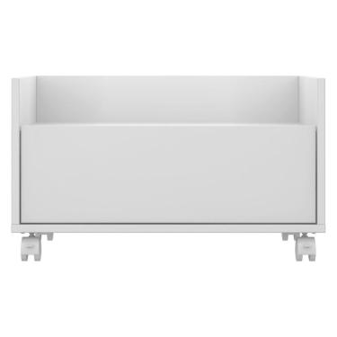 Imagem de Gabinete De Banheiro Com Rodízios 60 Cm Fg3591 Branco