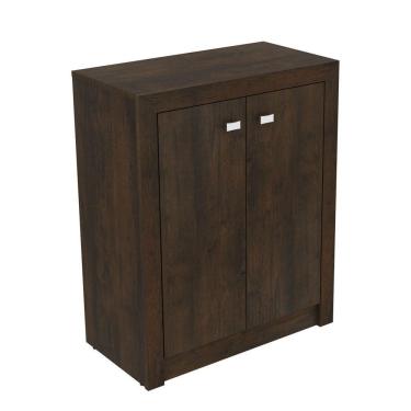 Imagem de Balcão Para Escritório 2 Portas Me4103 Rústico - Tecno Mobili