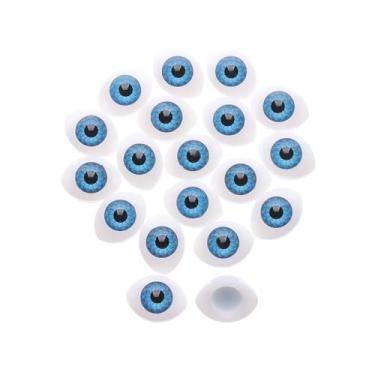 Imagem de 14 x 19 mm Boneca DIY Artesanato Olhos, Acessórios de Fabrico de Fantoches Engraçado Boneca para Artes, Artesanato e Costura