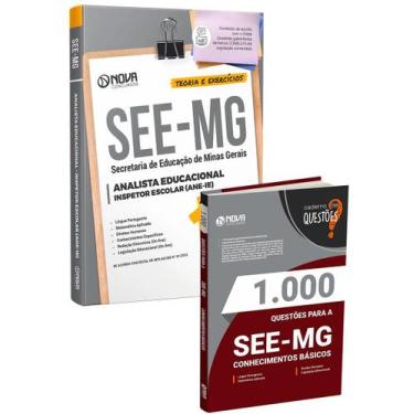 Imagem de Combo SEE-MG - Analista Educacional - Inspetor Escolar (ANE-IE) - Nova