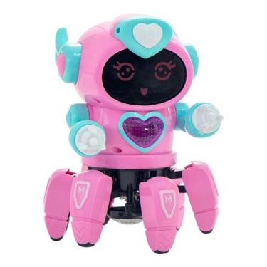 Imagem de Bot robo rosa claro - bot-rc1 - INNOVO
