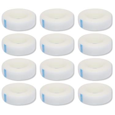 Imagem de Kit 12 Rolos Fita Microporosa Extensão Cílios Profissional