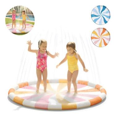 Imagem de Tapete De Água Infantil Chuveirinho Splash Pad Com Jatos De Água - Nas
