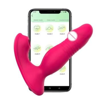 Imagem de Vibrador Multifunções com Sucção e Movimento de Vai e Vem, Controle via APP Prova De Agua