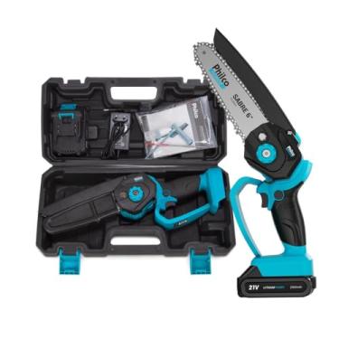 Imagem de Mini Motosserra Philco Force 3000 RPM 7 Acessórios PMM216 Bivolt