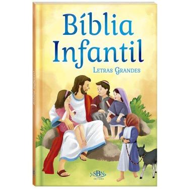Imagem de Livro Biblia Infantil Capa Dura (letras Grandes)