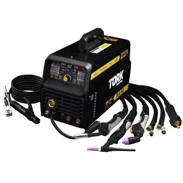 Imagem de Maquina Solda Inversora 200A Plasma Mig Tig Mma 4 Em 1 Tork