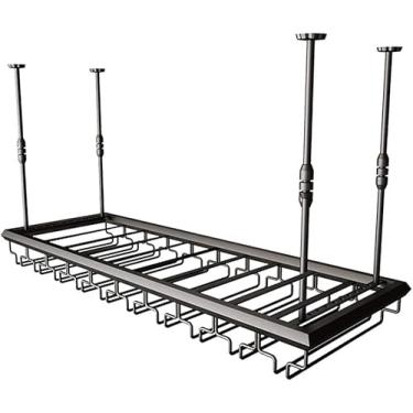 Imagem de Suporte para copos de vinho de metal/suporte de vidro de vinho para pendurar suporte de vinho/taças de vidro de champanhe, suporte de taças, para armário de cozinha de bar