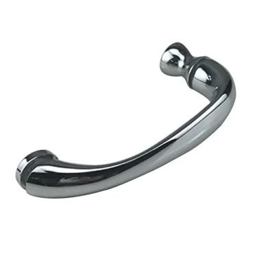 Imagem de Conjuntos de substituição de puxadores de vidro para porta de chuveiro, maçanetas de porta de banheiro para tela de box de chuveiro maçanetas internas/externas (tamanho: 145 mm)