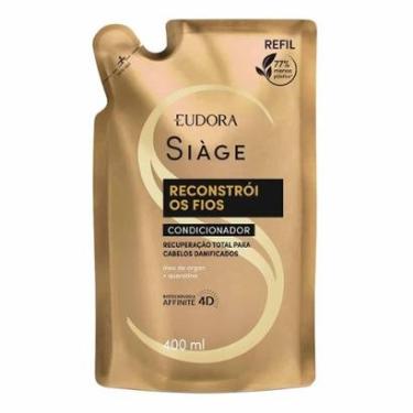 Imagem de Refil Eudora Siage Reconstrói Os Fios Condicionador 400ml-Unissex