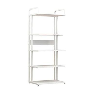 Imagem de Gabinete de impressora de mesa de impressora de metal prateleira de prateleira de arquivo para armário de arquivo de escritório rack de armazenamento com piso de armazenamento e organização de