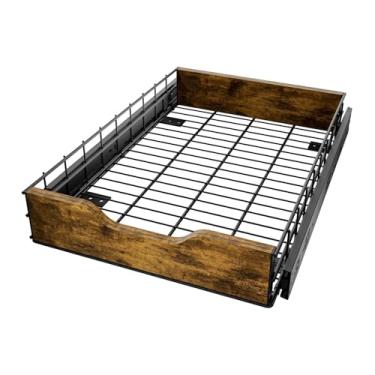 Imagem de Fxzqgnh Organizador de Armário Extensível, Organizador Embaixo Do Armário, Armazenamento de Potes E Panelas, Recipiente de Armazenamento de Armário Que Econom