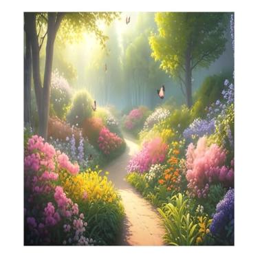Imagem de SEHANY Dreamy Garden Wildflowers capa de ímã de lava-louças, adesivos magnéticos para decoração de Natal antiarranhões para painel de geladeira e lava-louças, decoração de Natal de cozinha doméstica