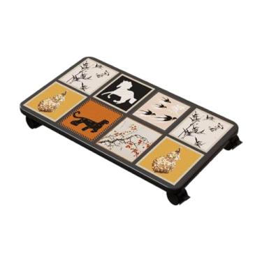 Imagem de NonMiFyR Suporte móvel para CPU, suporte para CPU sob a mesa com rodízios, de torre de computador para PC de mesa, Preto