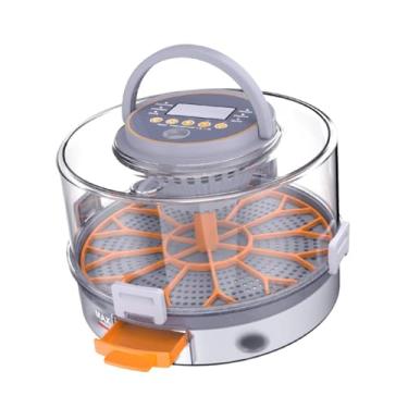 Imagem de Generic Chocadeira de ovos, chocadeira de ovos, viradora automática de ovos, controle de temperatura versátil, de aves prática para pombos, para 12 Ovos