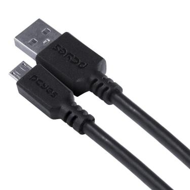 Imagem de Cabo Micro Usb Para Usb A 2.0 1m Preto - Pmuap-1