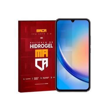 Imagem de Película Hidrogel Galaxy A34 Frontal Transparente ou Fosca