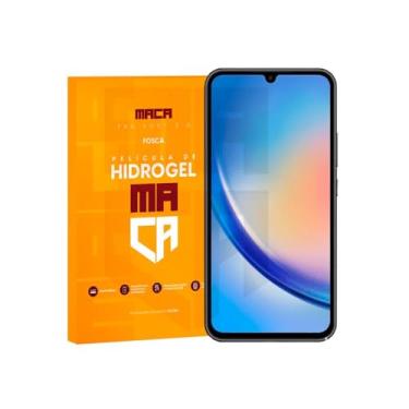 Imagem de Película Hidrogel Galaxy A34 Frontal Transparente ou Fosca