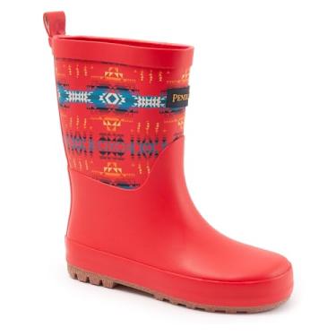 Imagem de Pendleton Botas de chuva infantis, Vermelho, 18