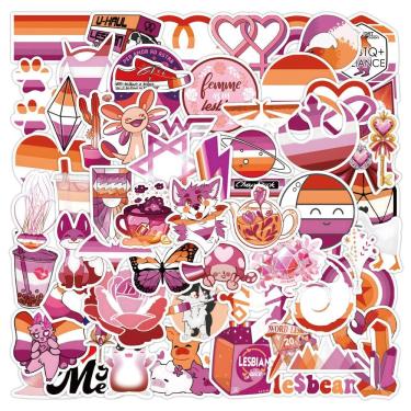 Imagem de Adesivos de anime de vinil impermeável de 60 unidades/lote para laptop e muito mais