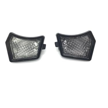 Imagem de Fongsky Lente de luz de cortesia para espelho de porta de carro compatível com Volvo S40, S60, S80, V50, V70, C30, XC70, XC90 31217838 31217839