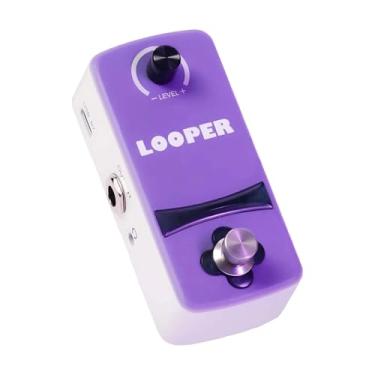 Imagem de Fenteer Pedal de Efeitos para Guitarra, Acessório para Instrumento, Fácil de Usar, Portátil E, com Efeito Delay.