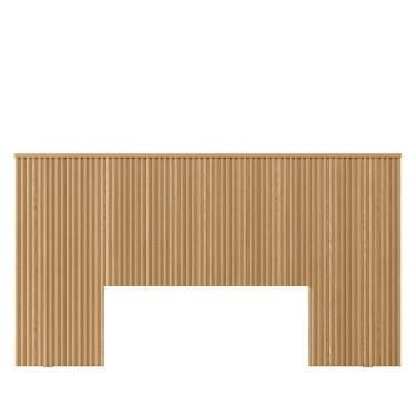 Imagem de Cabeceira Casal em Ripado Laranjeiras 2.4 com Frame Linea Brasil, Carv