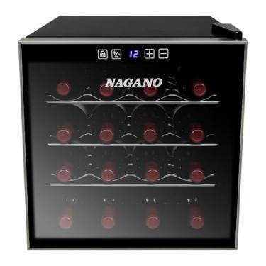 Imagem de Adega de Vinhos Climatizada 16 Garrafas 44 L Display Digital Bivolt