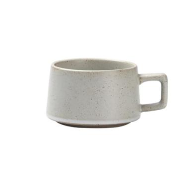 Imagem de Caneca de chá Xícara de café cerâmica comercial com leite, chá, aveia, retrô, casa, restaurante Xícaras de café