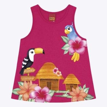Imagem de Blusa Regata Infantil Feminina Kyly 1000216 - Conforto e Estilo para C