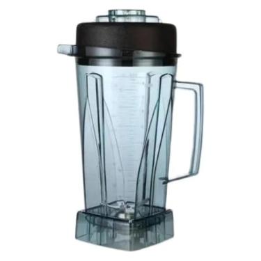 Imagem de Copo para Liquidificador TWK-767 TM-800 767 JTC-767 800 Compatível com Liquidificador Omniblend, Jarra, Copo com Lâminas, Tampa e Corpo Superior