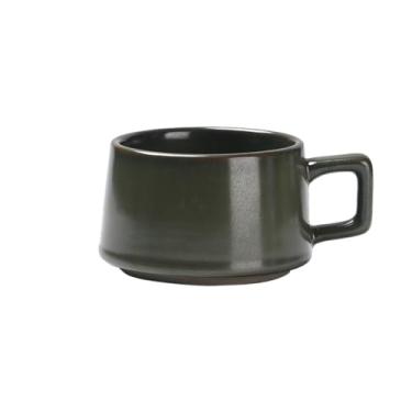 Imagem de Caneca de chá Casa Café Preto Xícara Leite da Manhã Restaurante Cerâmica Caneca Comercial Xícaras de café
