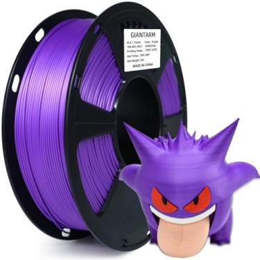 Imagem de Filamento de impressora 3D PLA, filamento GIANTARM PLA de 1,75 mm, precisão dimensional +/- 0,02 mm, carretel de 1 kg (2,2 lbs), embalagem a vácuo, adequado para a maioria das impressoras 3D em Markt,