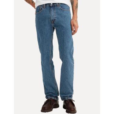 Imagem de Calça Levis Jeans Masculina 505 Regular Stretch Azul Médio-Masculino