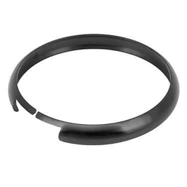 Imagem de Estink Anel de Chaveiro para Carro Anel de Chaveiro Remoto Tampa de Chaveiro Em Liga de Alumínio Capa de Chaveiro de Substituição para R55 R56 R57 R58 R59 R60 Com Proteção contra (Preta)